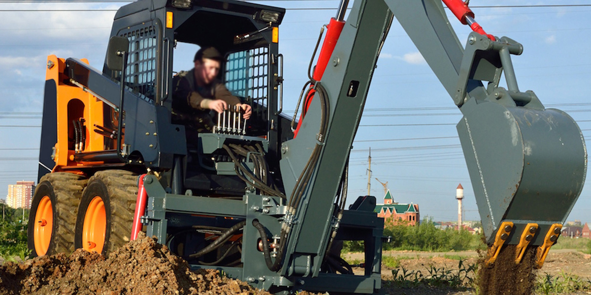 Навесной экскаватор (обратная лопата) 1 Купить Навесной экскаватор (обратная лопата)